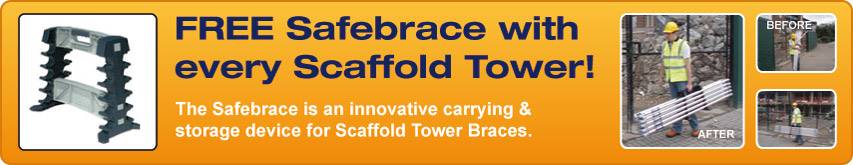 FREE Safebrace with every Tower sold. FREE Safebrace