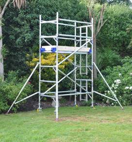 mr allen sent us this picture of our tower in his garden